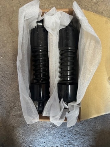 バイク　ツインサスペンション　4cmダウン