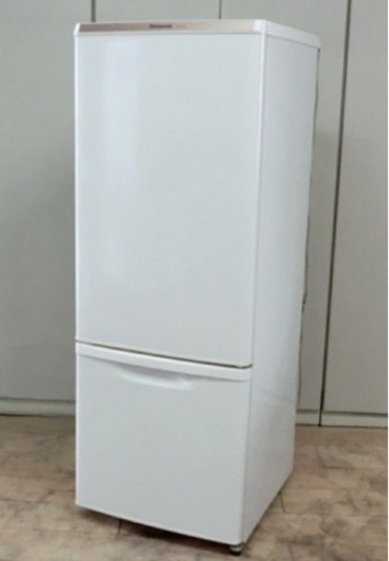 (送料無料) 2019年 美品 168L 冷蔵庫 霜取り不要 カテキン消臭フィルター LED庫内灯 パナ ③