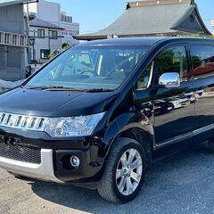 デリカD:5シャモニーX/4WD/検2年付/純ナビ/地デジ/F....