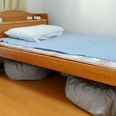 シングルベッド すのこ（キズ有り）