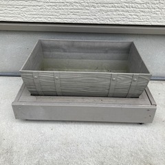 メダカ飼育　プランター