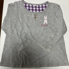 女の子95.100、105 ゆったりロンＴ　