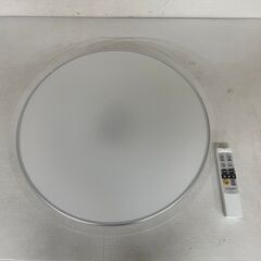 【ジモティ限定特価】 アイリスオーヤマ LED シーリングライト　調光付 照明器具 CL8DL-5.0CF 2018年製 Y0025の画像