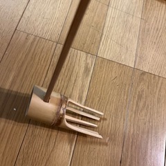 竹製 麺すくいの画像