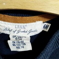 H&M　長袖ニット　サイズ130の画像