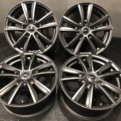 Weds NIRVANA ウェッズ ニルヴァーナ 社外ホイール 16インチ 4本 6.5J5HPCD114.3+38 アルファード ヴェルファイア デリカD:5等　(VHL451)