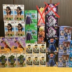 ドラゴンボール等のフィギュア売ります