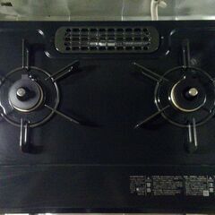 ガスコンロ、２口、備品