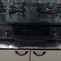 ガスコンロ、２口、備品の画像