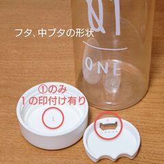 防災用品の携帯にも⚠️山田化学 ドリンクボトル500 新品＆中古３本まとめてでも単品でもOK❗／ホワイトの画像