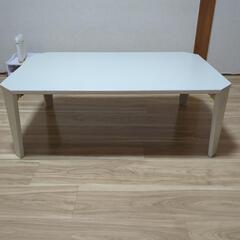 折りたたみテーブル（白）の画像