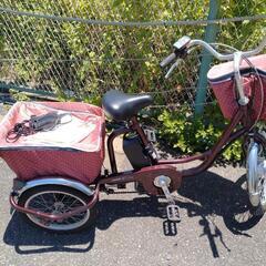 MIMUGO電動アシスト三輪自転車　美品の画像