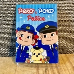 超貴重 新品未使用 ペコちゃん警察パタパタ付箋メモ 警察限定 不二家