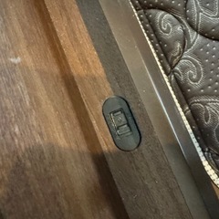 家具 シモンズ シングルベッドの画像