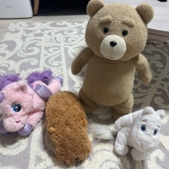 ぬいぐるみ4点