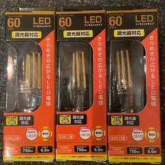 LEDシャンデリア球　60W