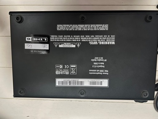 エフェクター　
LINE6 m9 