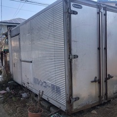 【完了、ありがとうございました】コンテナ物置きの画像