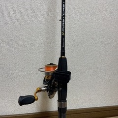 アジングロッド，リール、ワーム，ジグセットの画像