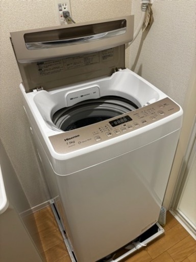 ハイセンス　洗濯機　会話中\n