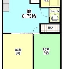 大阪市生野区中川西2-23-15三階マンション2LDKWi-Fi付き