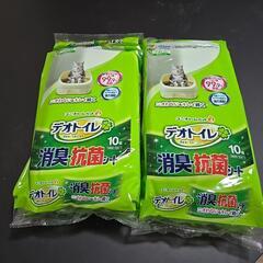 デオトイレ用　消臭抗菌シート　10枚入り2セット
