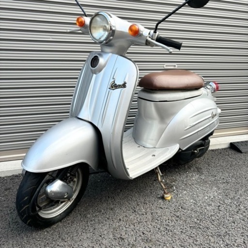 2776.お洒落レトロ　ヴェルデ　バッテリー、シート、ミラー新品、サイスタ付属　千葉県柏市　即日配送、自走引き取りも可能