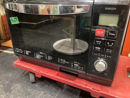 ☆中古￥6,000！YAMAZEN　オーブンレンジ　家電　2020年製　YRK-F251SV(B)型　【BF126】