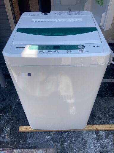 ☆中古￥10,800！YAMADA　4.5kg洗濯機　家電　YWM-T45G1型　2020年製　【BF129】