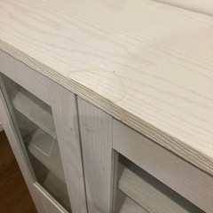 ニトリ　食器棚(上下)の画像