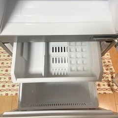 【美品】ノンフロン冷凍冷蔵庫「AQUA AQR-13G」 の画像