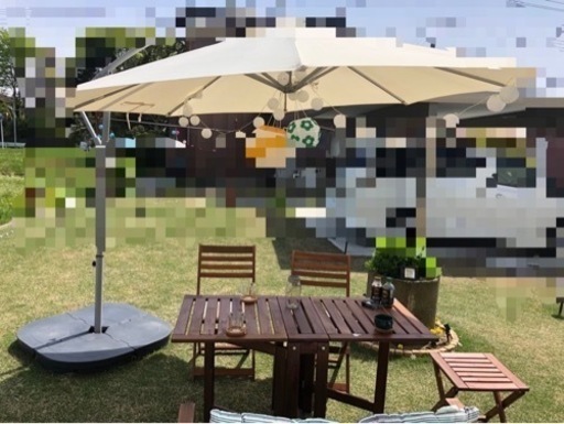 IKEA パラソル(土台とセットも可能)