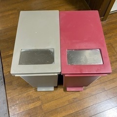 分別ゴミ箱2個セット