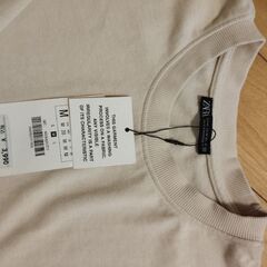 【未使用】Zara ザラ レディース 半袖 Mサイズの画像