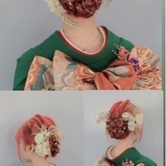 成人式着付け20000yen ヘアーメイク込み25000yen − 沖縄県