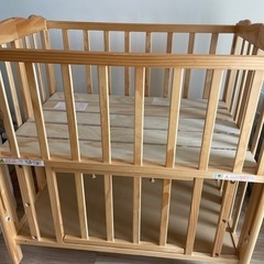 折りたたみミニベビーベッド おまけ付き 子供用品 ベビー用品 ベビーベッド、家具の画像