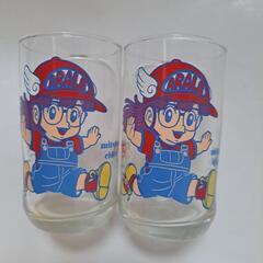 【稀少】昭和レトロ　Dr.スランプアラレちゃん　グラス２個