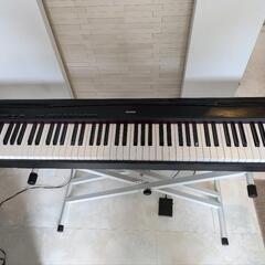 (ジャンク品)電子ピアノ、キーボードスタンドの画像