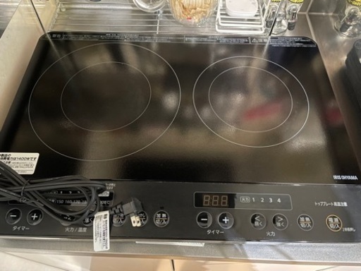 【美品】IHクッキングヒーター 家電 キッチン家電 電磁調理器