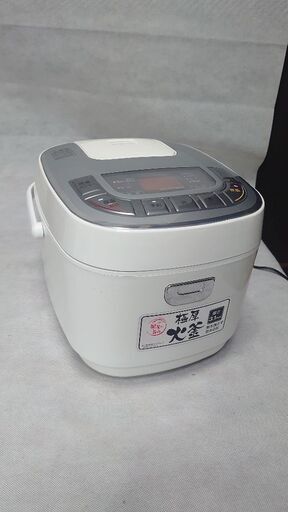 大好評完売御礼【今炊きました❗美味い❗】アイリスオーヤマ 5.5合炊き マイコンジャー炊飯器 米屋の旨み ERC-MC50-W 2022年製 極厚火釜 おかゆ 玄米 煮込み