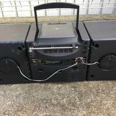 動作OK アイワ CDカセットコンポ CDラジカセ XG-E1 ラジオ　の画像