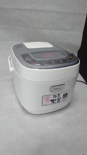 【今炊きました❗美味い❗】アイリスオーヤマ 5.5合炊き マイコンジャー炊飯器 米屋の旨み ERC-MC50-W 2022年製 極厚火釜 おかゆ 玄米 煮込み