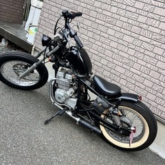 CBX-125 チョッパー　カスタム　JC12
