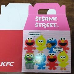 セサミストリートの箱