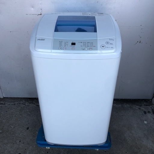 2015年 ハイアール 5kg 全自動洗濯機 JW-K50H 配達応談