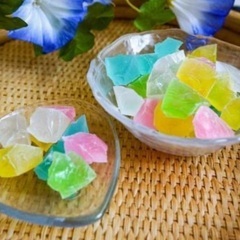 キラキラ☆あまーい！　琥珀糖（こはくとう）作りワークショップ