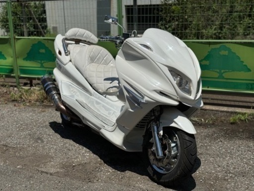 ３日間限定セール！ 258000円→185000円 ヤマハ マジェスティC SG03J フルエアロ スピーカー付き！ ５連 即乗り可！