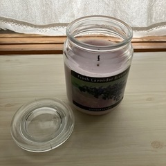 アロマキャンドル　ラベンダー　あげます　