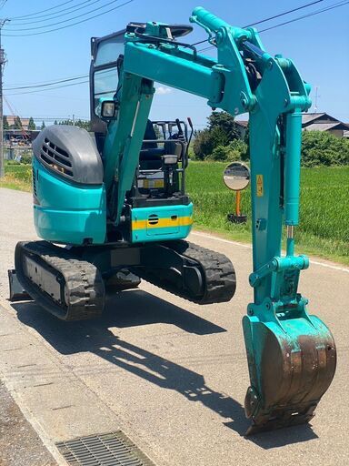 【W-0013】コベルコ　SK30UR-6　ミニ油圧ショベル　ユンボ バックホー　3tクラス　小旋回　4wayマルチ　倍速