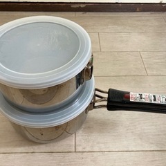 ステンレス鍋の画像